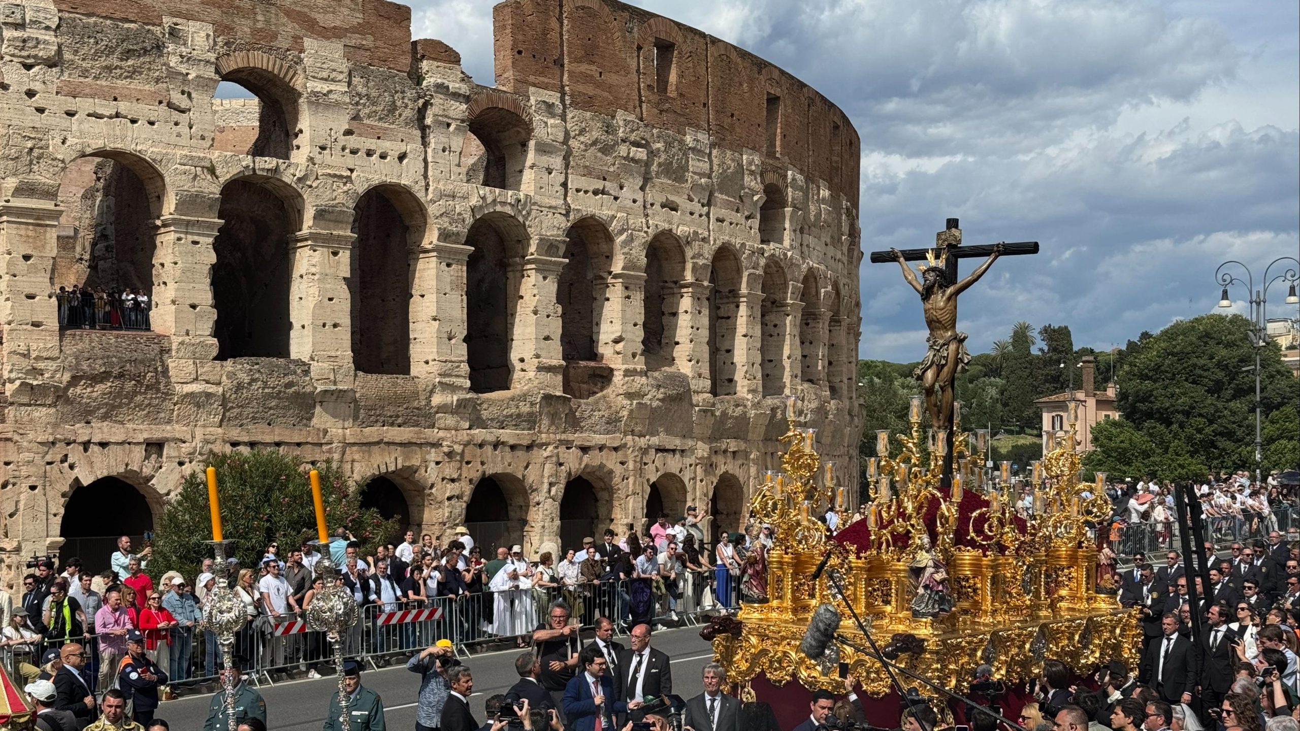Procesión de la Esperanza en Roma impulsa el turismo de Málaga