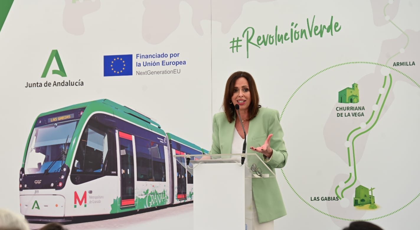 Las obras de la ampliación sur del metro de Granada superan el 50 % de ejecución