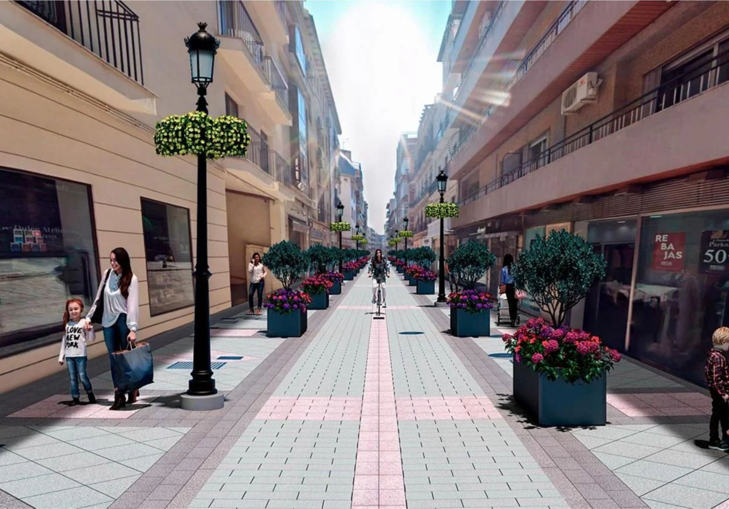 Comienzan las obras para convertir la calle San Antón en una plataforma única