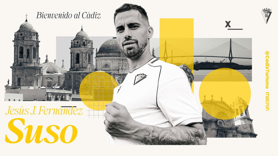 Suso, líder del nuevo Cádiz: el fichaje que renueva la ilusión