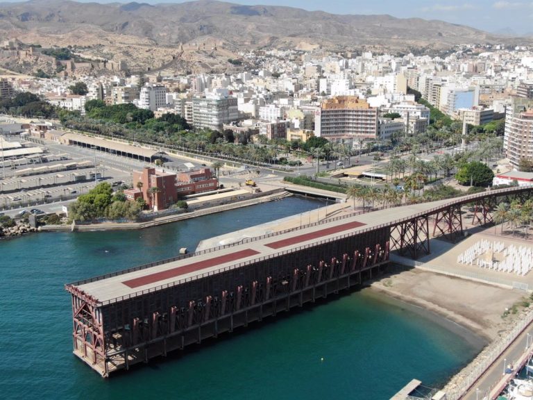 Almería.-Puertos.-El Cable Inglés volverá a estar en obras en 2026 para acometer parte de su tercera fase de reformas