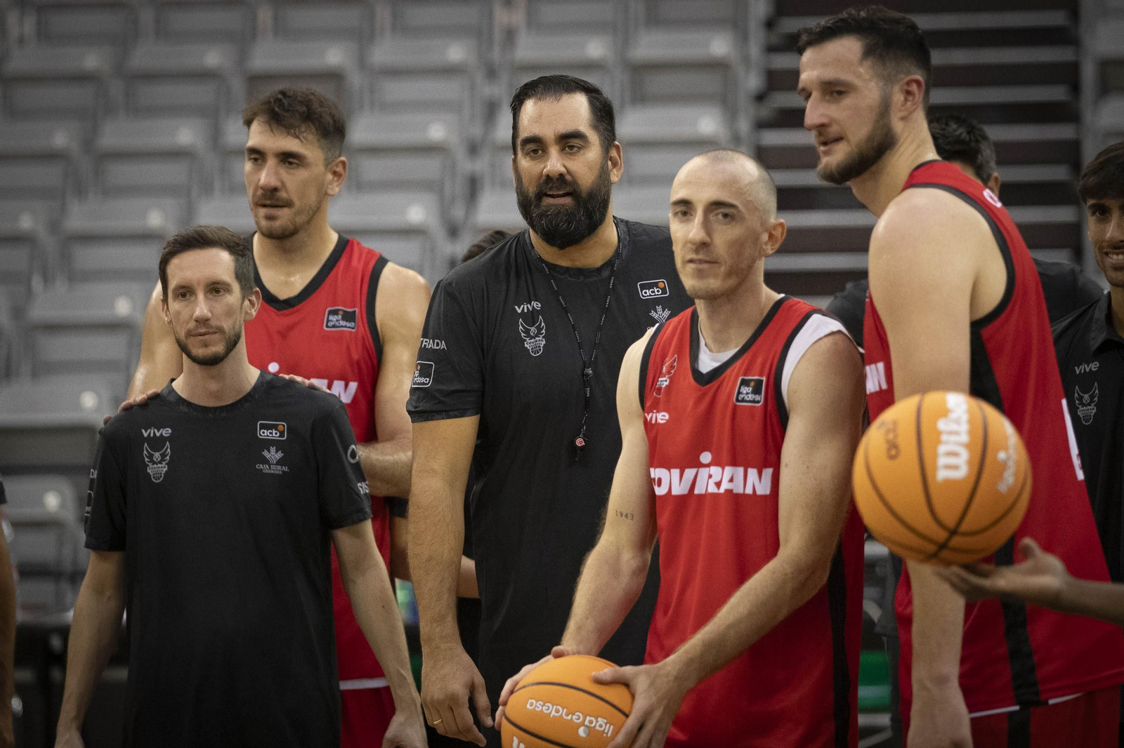 Entrenamiento del Coviran Granada