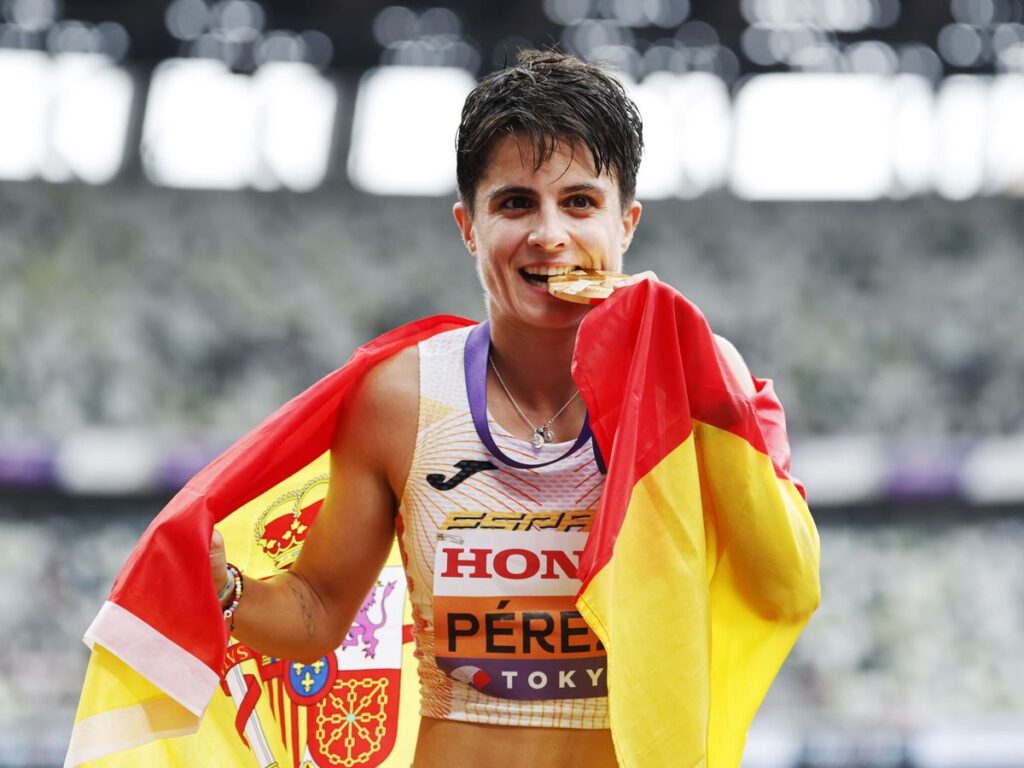 María Pérez, campeona del mundo de marcha y una de las referentes del deporte andaluz en 2025.