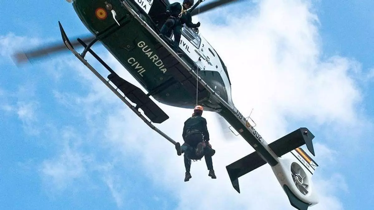 Helicóptero rescate